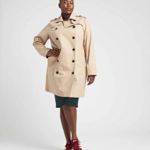 Universal Standard Derjon Trench Coat Size M (18-20)